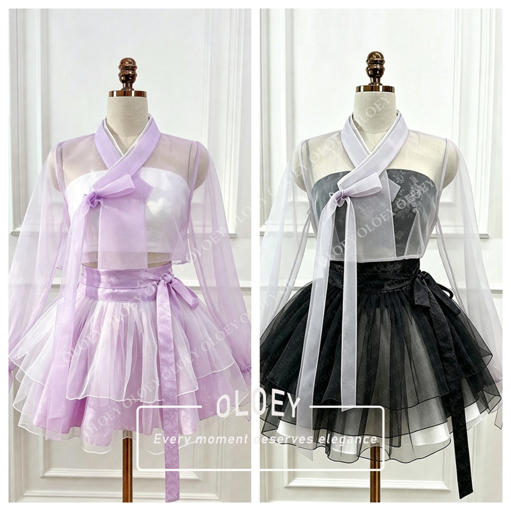 Modern Korean Lifestyle - OLOEY Ensemble Hanbok de concert court