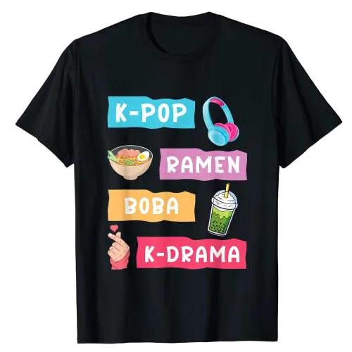 T-shirt K-Pop pour les fans de - Korean Men Lifestyle avis et prix
